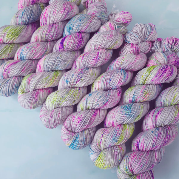 Winter Aurora - Merino & Nylon - 4ply Fingering