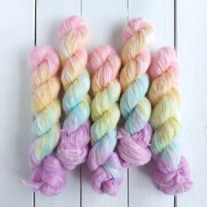 Dream a Little Dream - Baby Suri Alpaca/Mulberry Silk - Lace