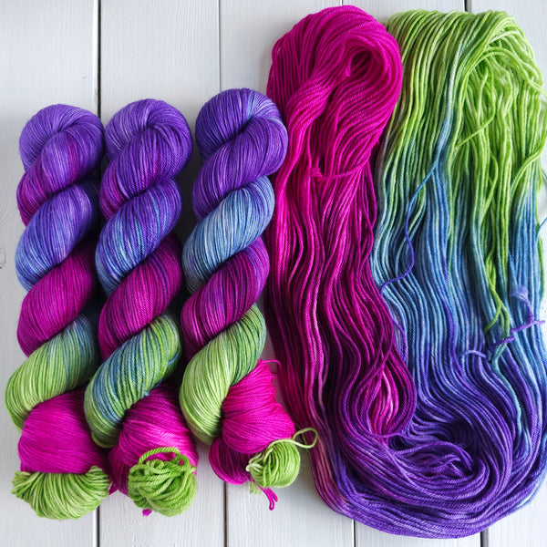 Sweet Mulberry - Merino & Nylon - 4ply Fingering