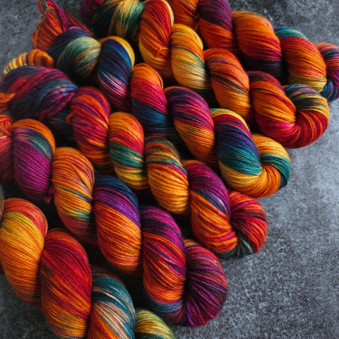 Autumn Embers - Merino & Nylon - DK