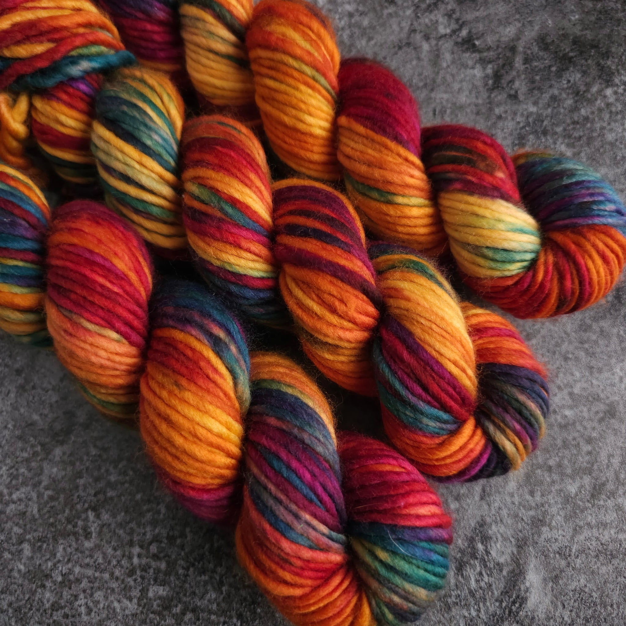 Autumn Embers - Merino & Nylon - Chunky