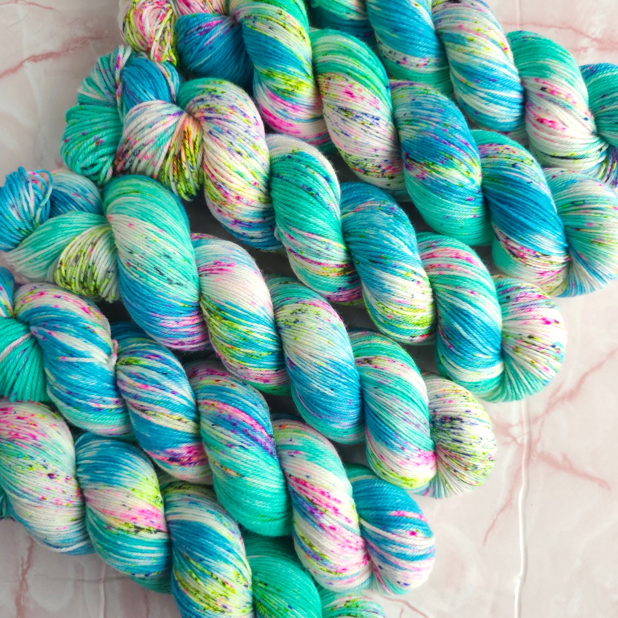 Electric Dreams - Merino & Nylon - 4ply Fingering