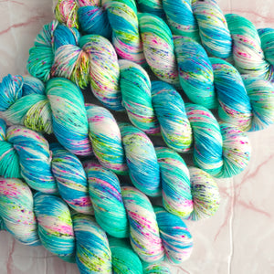 Electric Dreams - Merino & Nylon - 4ply Fingering