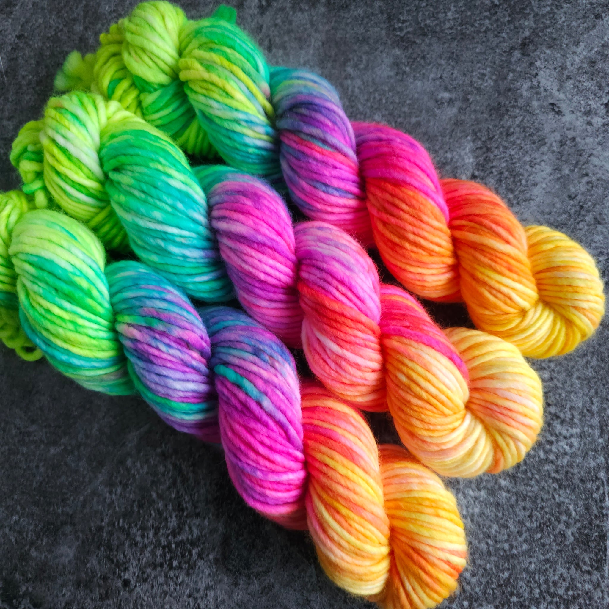 Rainbow Tropicana - Merino & Nylon - Chunky