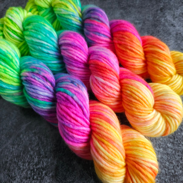 Rainbow Tropicana - Merino & Nylon - Chunky