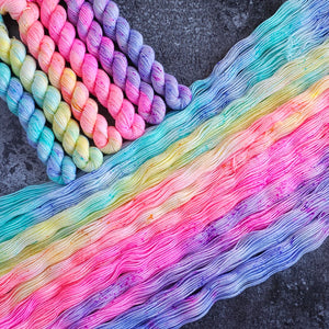 Sugar Rush Mini Set - 6 x 20g - Merino & Nylon - SOCK