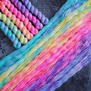 Sugar Rush Mini Set - 6 x 20g - Merino & Nylon - DK