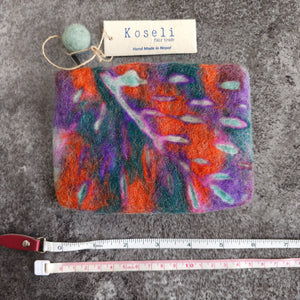 Small Notions Pouch - Felted & Handmade