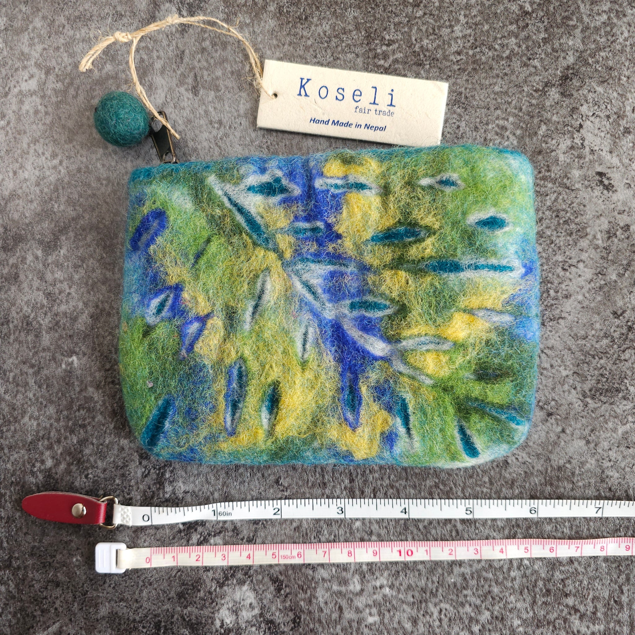 Small Notions Pouch - Felted & Handmade