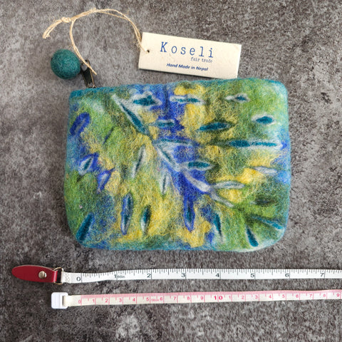 Small Notions Pouch - Felted & Handmade