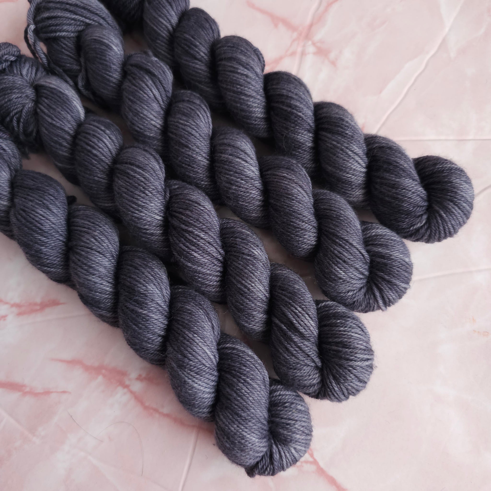 Charcoal - Merino & Nylon - 50g - DK