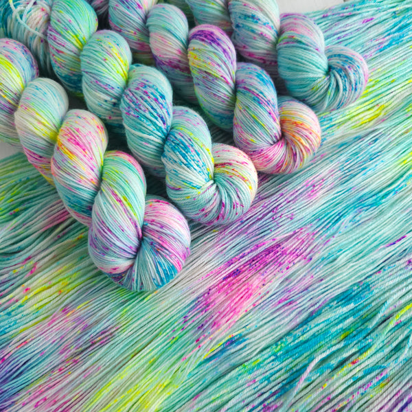 Mutant Mermaid - Merino & Nylon - 4ply Fingering