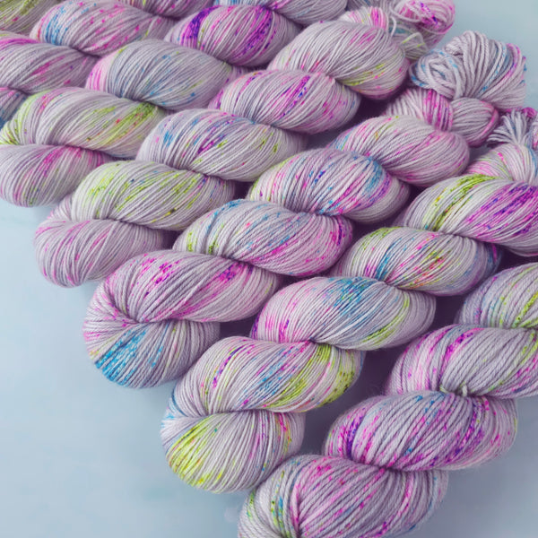 Winter Aurora - Merino & Nylon - 4ply Fingering