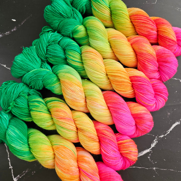 Jungle Fever - Merino & Nylon - 4ply Fingering