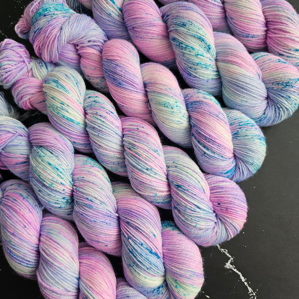 Frosted Lilacs - Merino & Nylon - DK