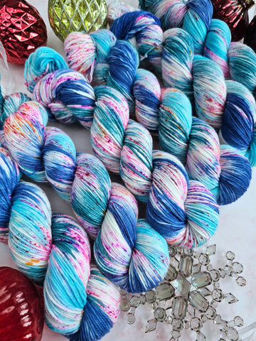 Mr Frosty - Merino & Nylon - 4ply Fingering