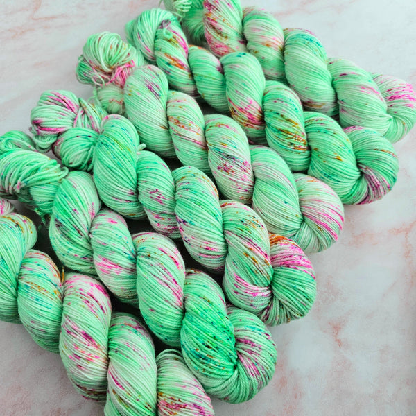 Candied Mint - Merino & Nylon - DK