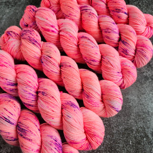 Peach Mimosas - Merino & Nylon - 4ply Fingering