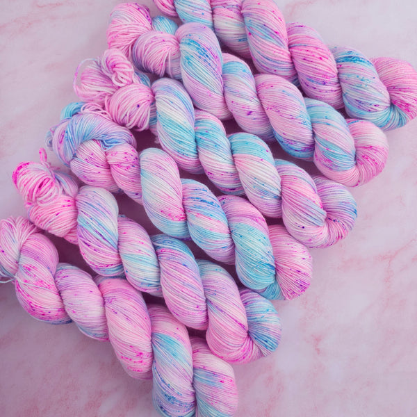 Fluffy Pink Clouds - Merino & Nylon - DK