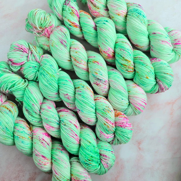Candied Mint - Merino & Nylon - DK