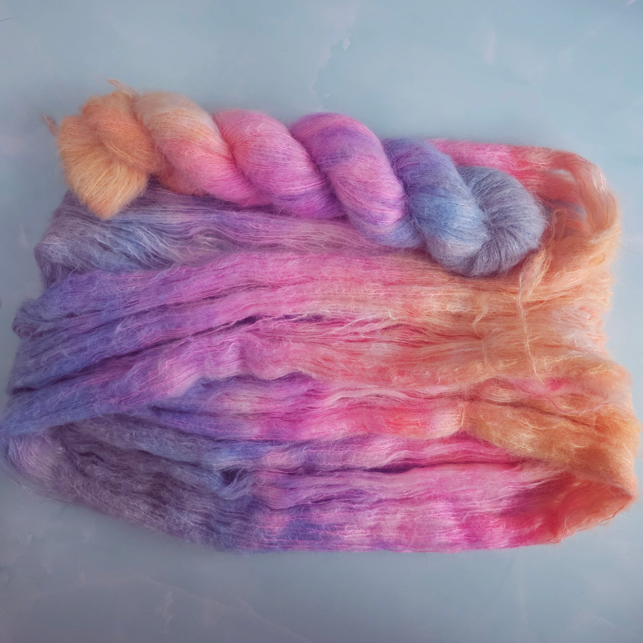 Dusklight - Baby Suri Alpaca/Mulberry Silk - Lace