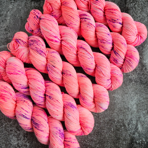 Peach Mimosas - Merino & Nylon - 4ply Fingering