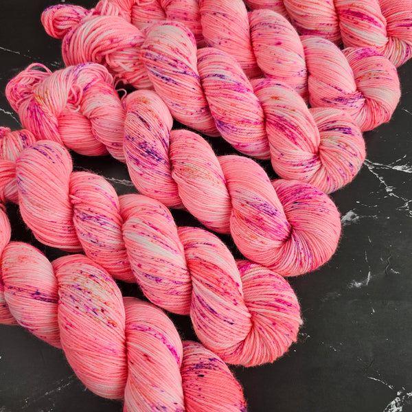 Peach Mimosas - Merino & Nylon - DK