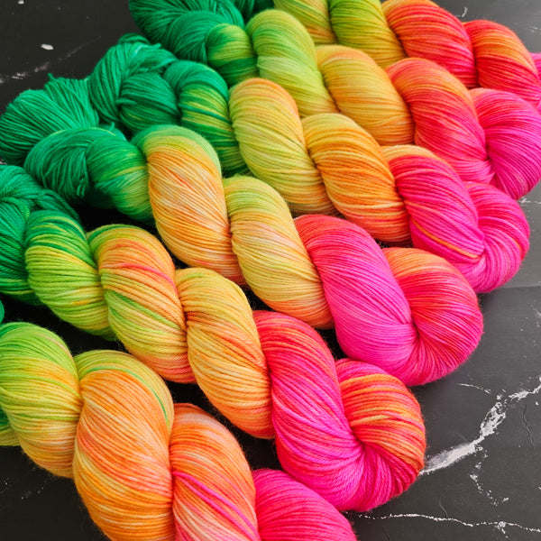 Jungle Fever - Merino & Nylon - 4ply Fingering