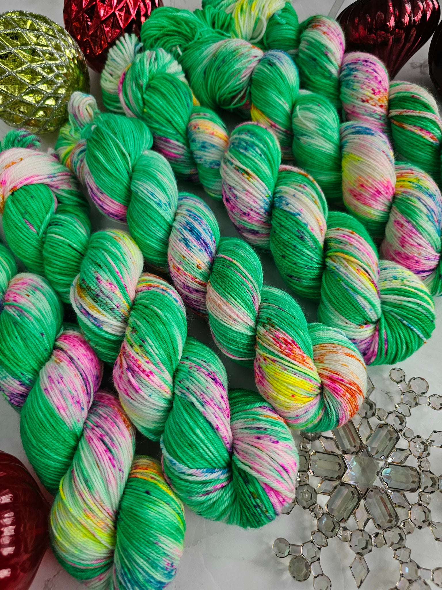 Rockin' Around the Xmas Tree - Merino & Nylon - DK