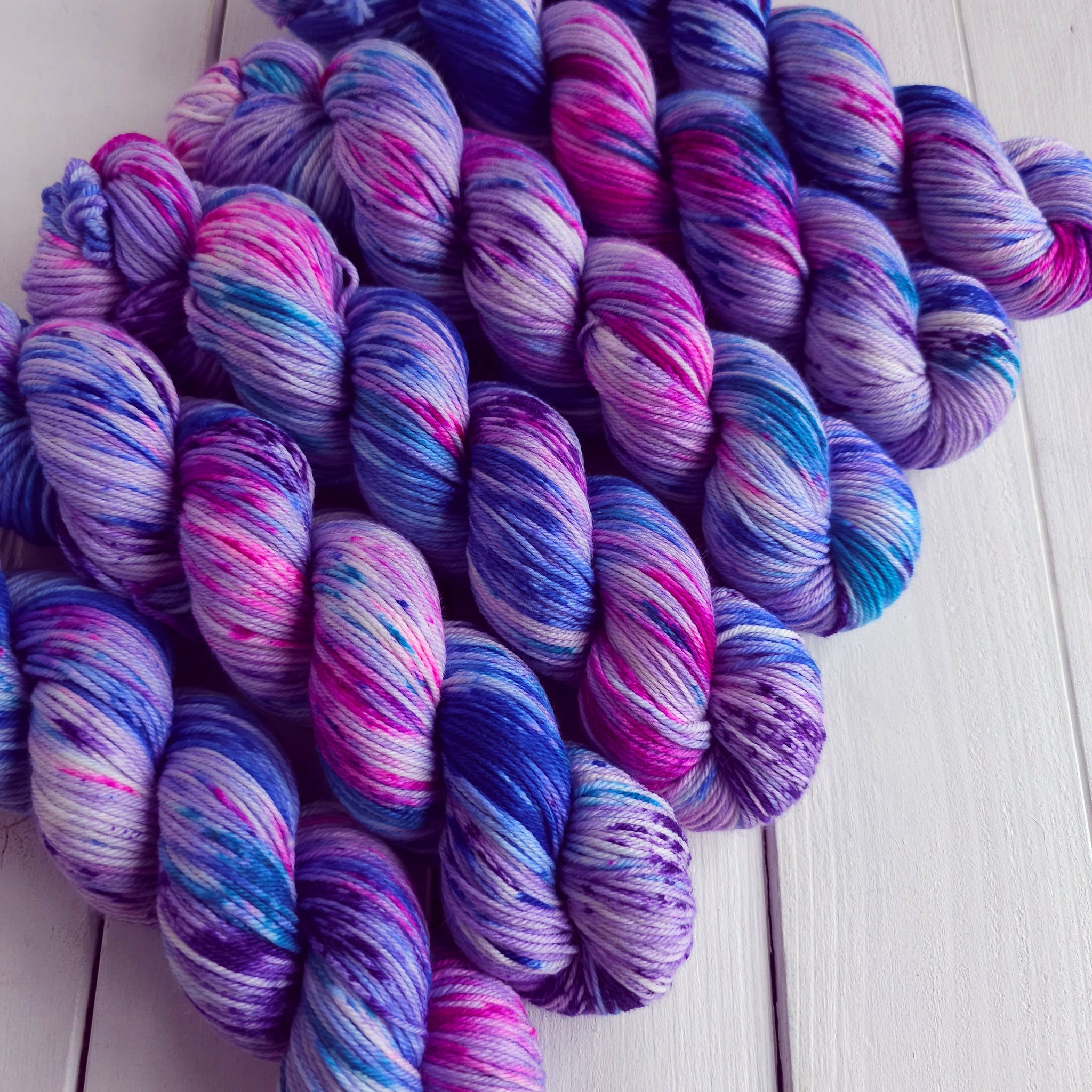 Hothouse Hibiscus - Merino & Nylon - DK