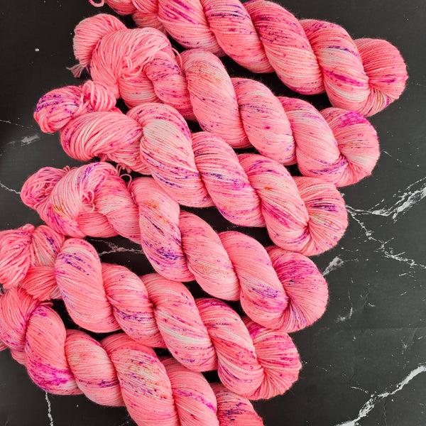 Peach Mimosas - Merino & Nylon - DK