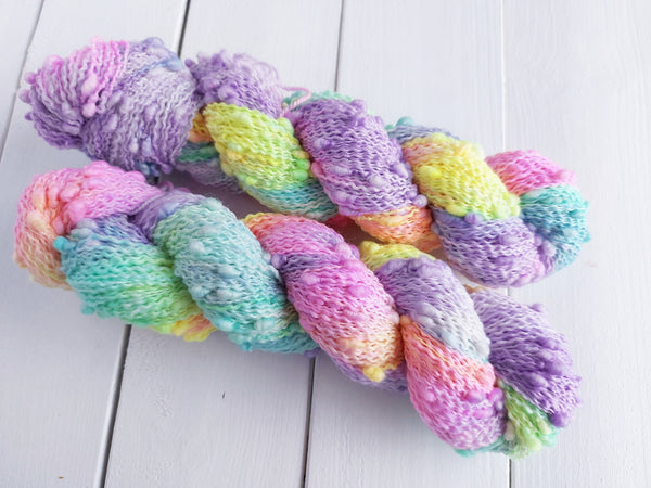 Holographic Unicorns - Merino & Nylon - 4ply Slub
